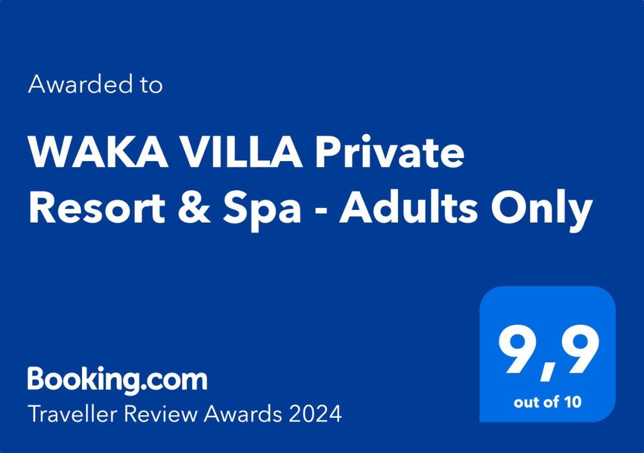Waka Villa Private Pool Resort & Spa - Adults Only سيام ريب المظهر الخارجي الصورة